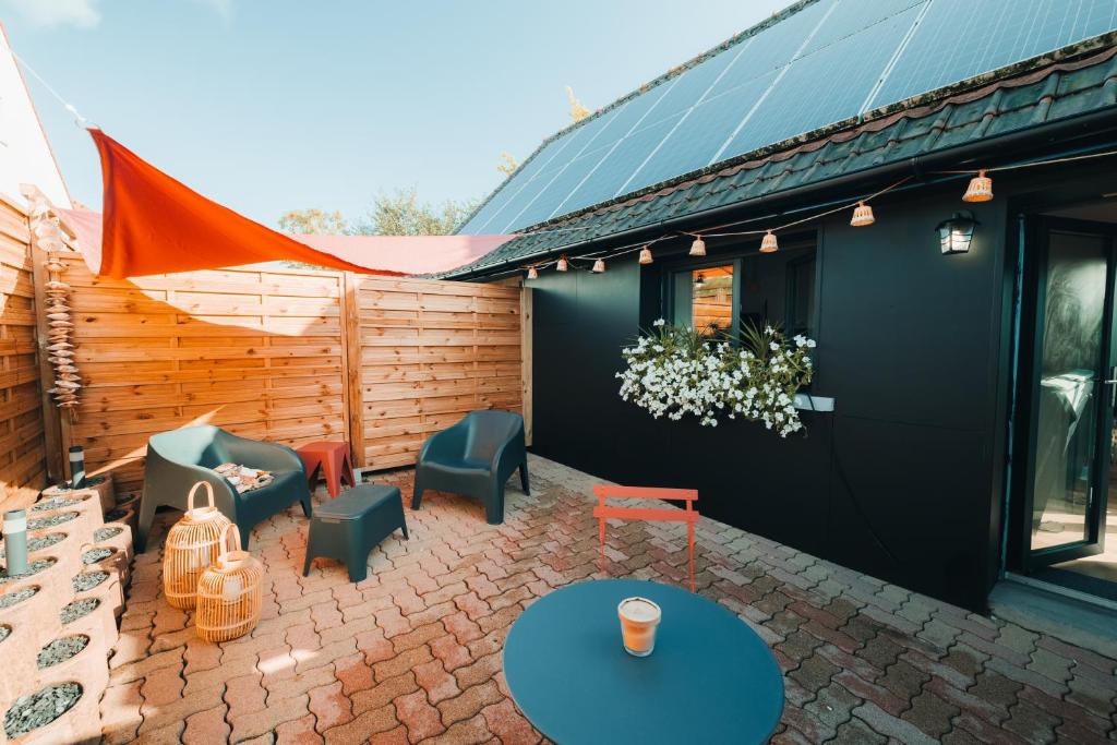 Terrasse privative - Extérieur -  Suite Love Room - Au coin de Paradis