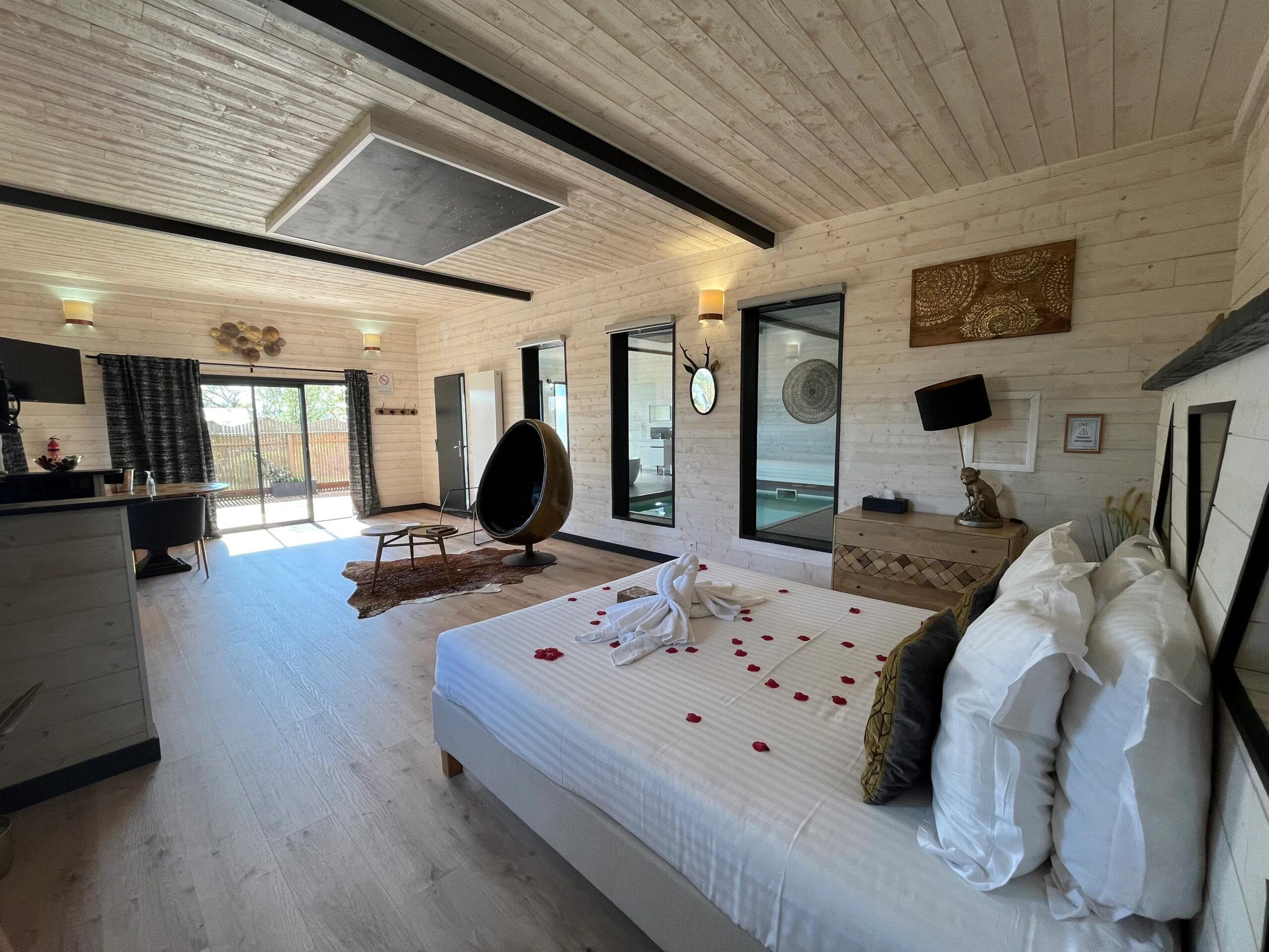 Suite Icare : Vue sur la chambre 2