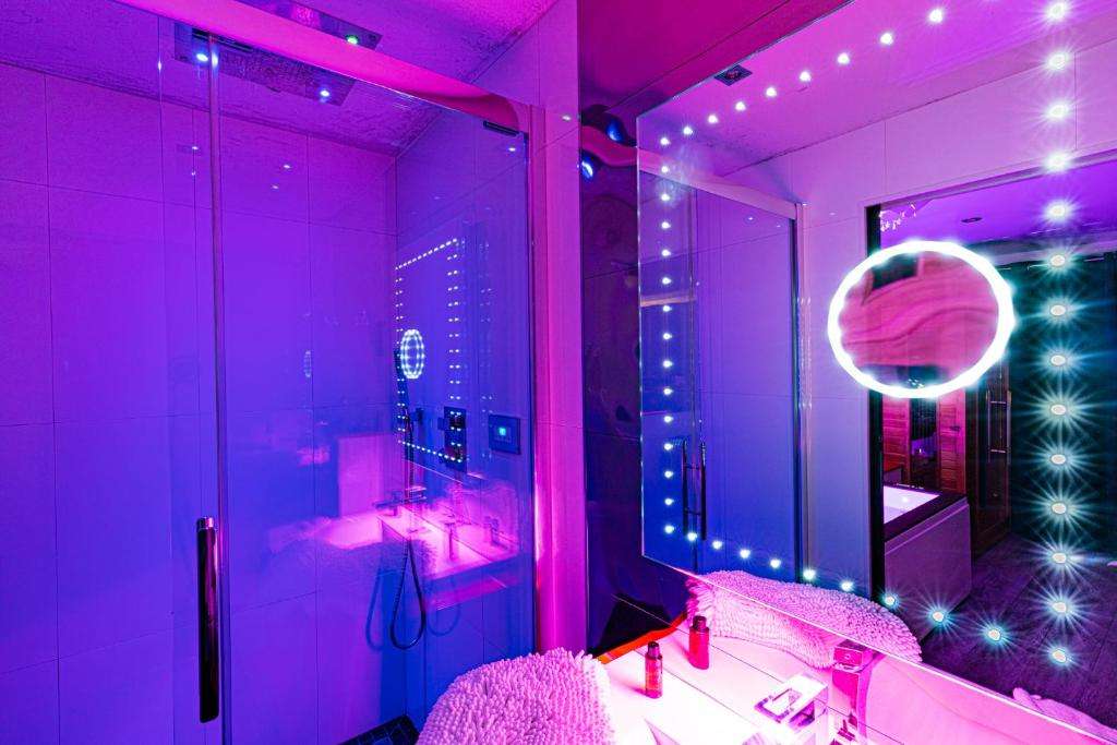 Salle d'eau - Glam Reims New York - Glam'appart Spa