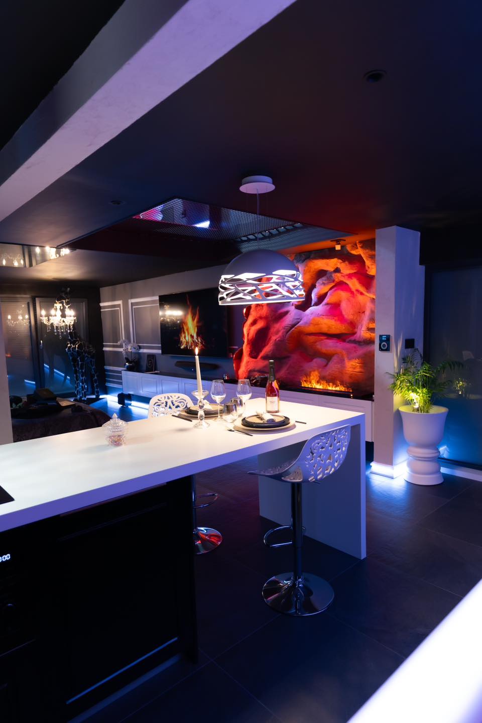 Coin Repas - La Suite - Les Secrets du Castel