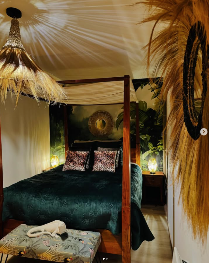 Suite lit King Size - Le Lodge de la Jungle
