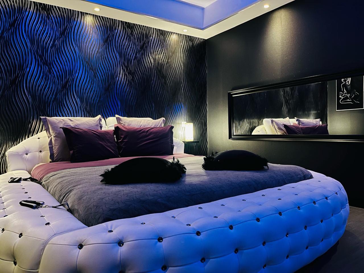 Lit Rond XXL - La Nuit Coquine