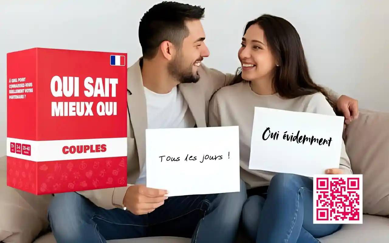 Qui Sait Mieux Qui - Couples - Jeu pour couple