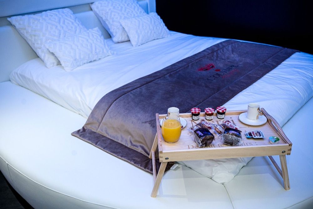 Petit Déjeuner - La Suite Cupidon - L'Olympe des Sens