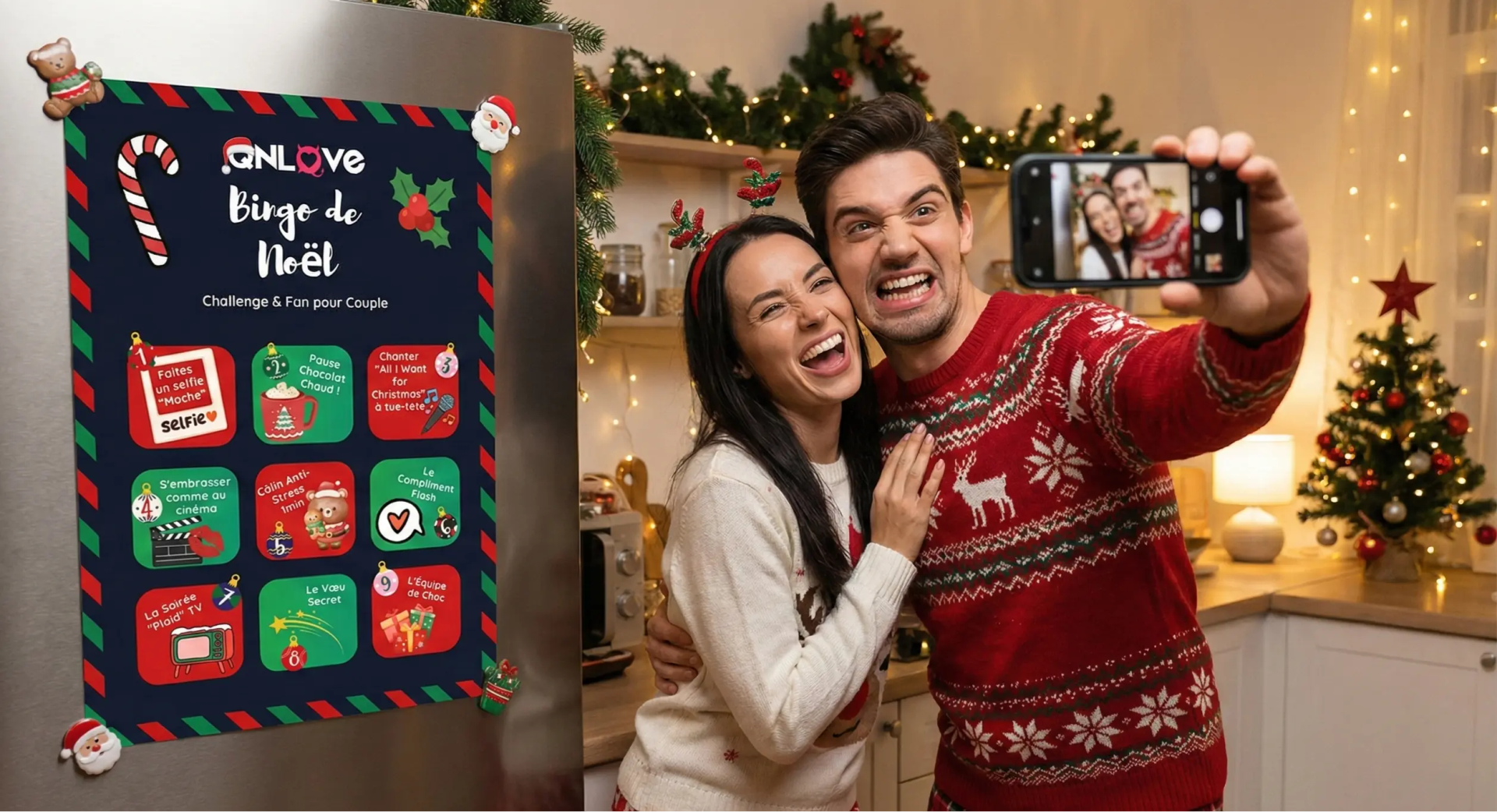 Le Bingo de Noël pour Couple