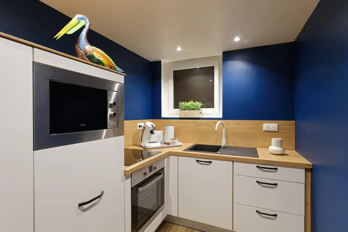 Cuisine - Suite Tropical - Romance SPA Le Havre