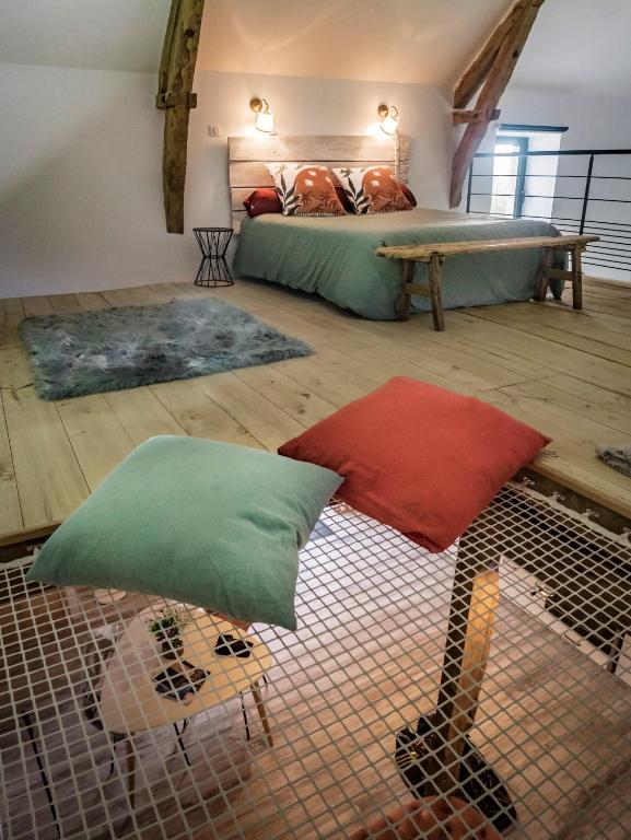 Chambre Mezzanine & Filet d'habitation - Les Hauts de Bagadou - Le Loft