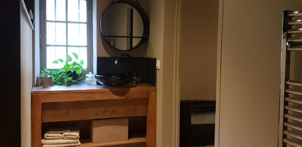 Salle d'eau - Suite Chapelle Romantique - Château Duo