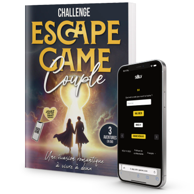 Couverture du Livre - Challenge Escape Game Couple