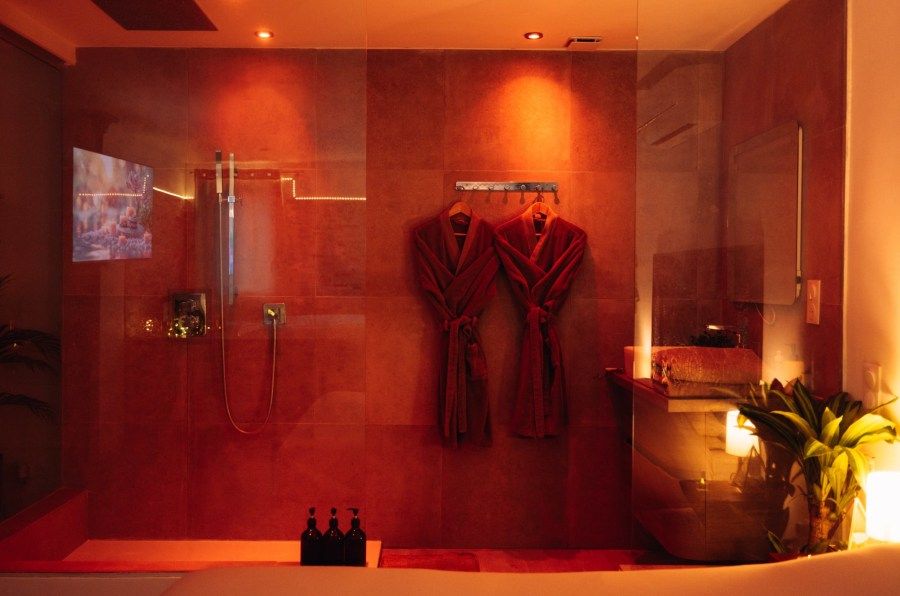 Douche - Sale d'eau - La Perla Secreta