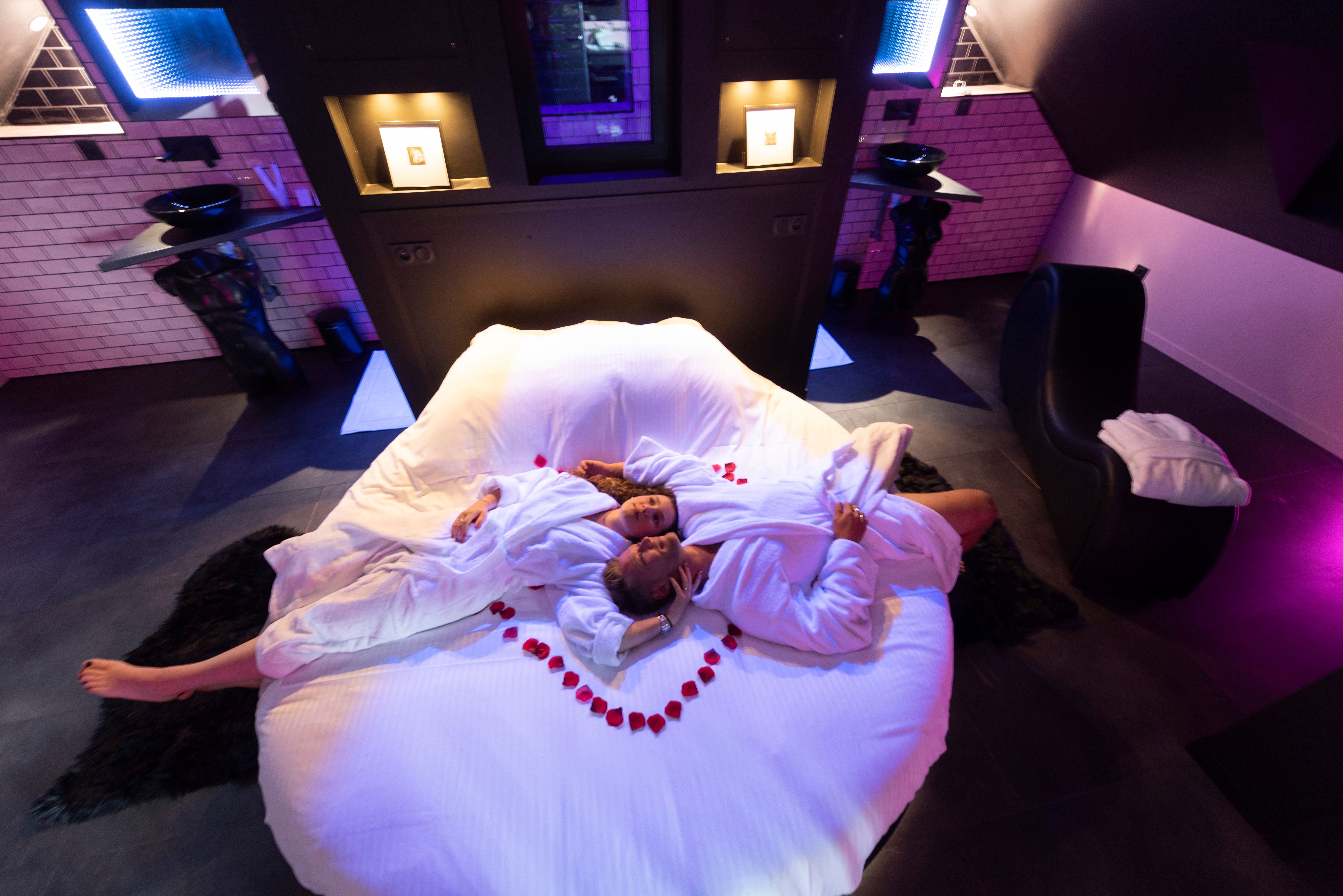 Lit Rond - La Chambre Secrète - L'Escapade Romantique