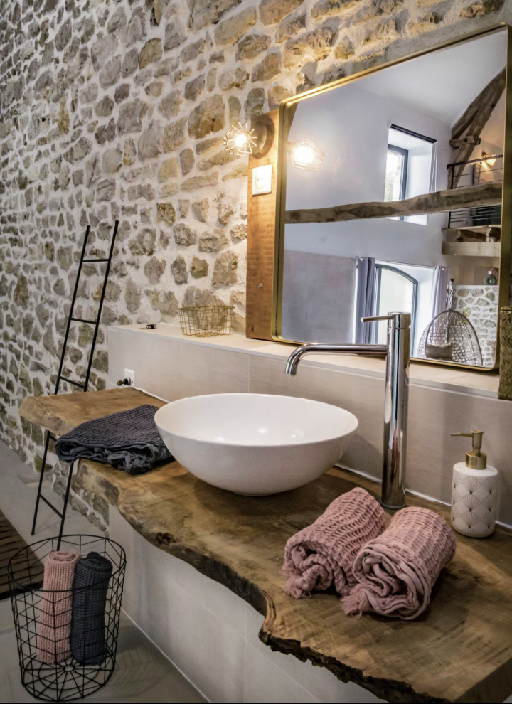 Salle d'eau - Les Hauts de Bagadou - Le Loft