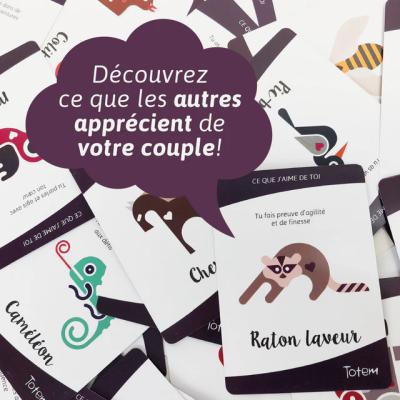Ce que les autres couples apprécient - Jeu Totem Édition Couple