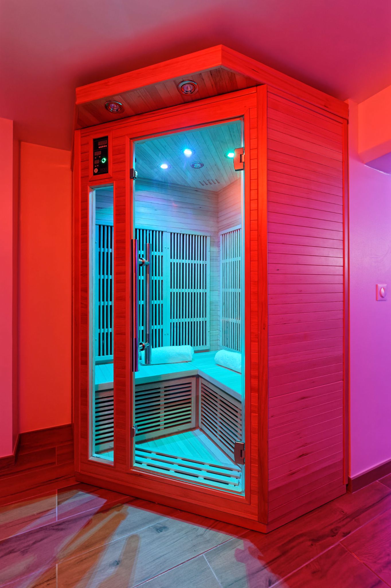 Sauna - Suite Tropical - Romance SPA Le Havre