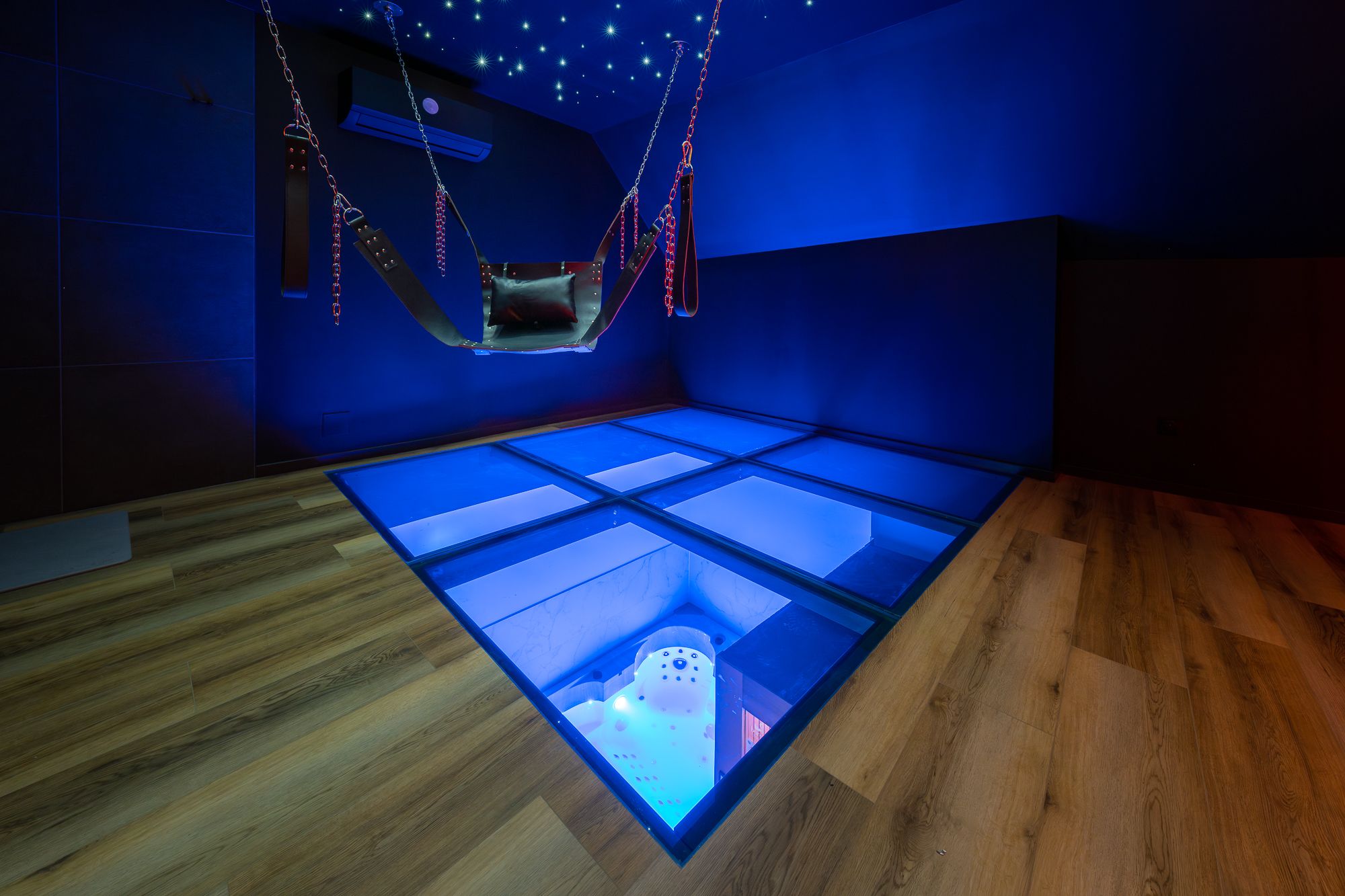 Plancher de Verre - La Mystic House - Mystic Rooms