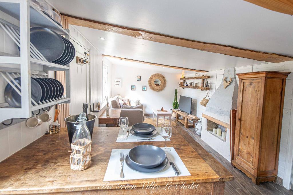 Vue Cuisine - Charmant Chalet