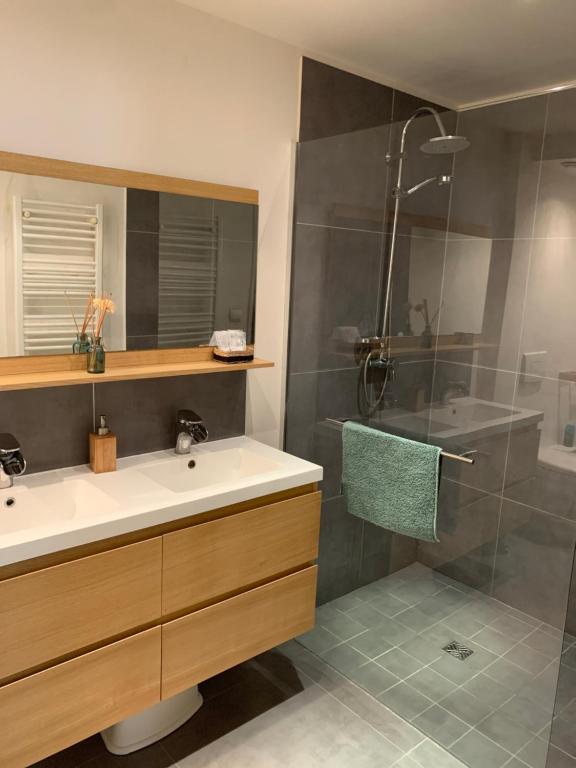 Salle d'eau - Suite Cristal VIP - Cosy & Spa