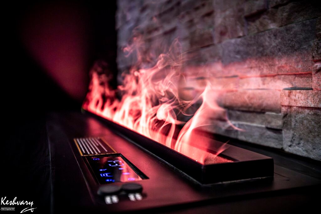 Cheminée - Espace confort - Le Loft - Les Secrets du Castel