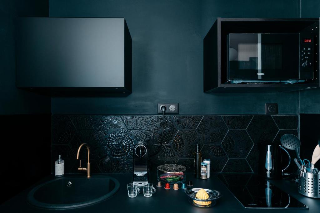 Kitchenette - La Suite 26 - Les Précieuses Avignon