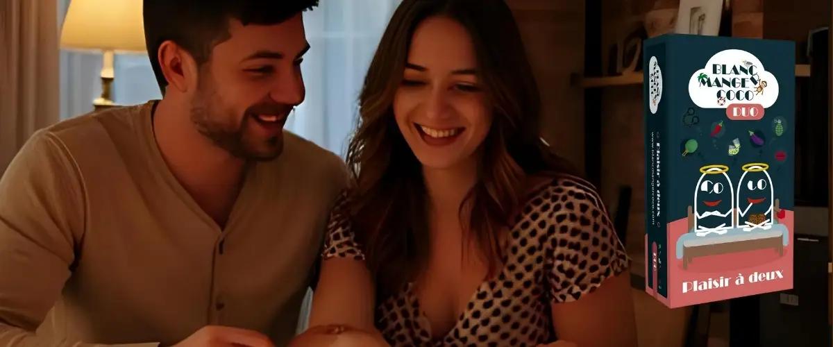 Blanc Manger Coco Duo - Plaisir à deux - Jeu cartes pour couple
