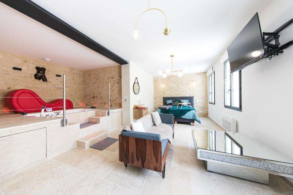 Vue d'ensemble - L'indiscrète - Love Room Tours