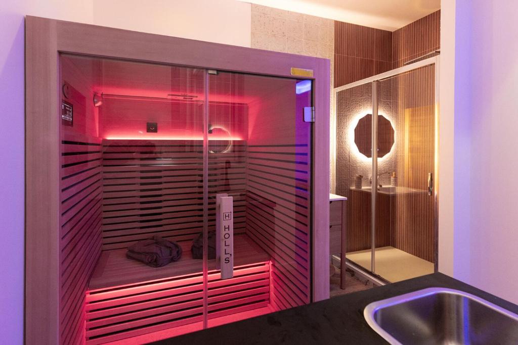 Sauna - Appartement Harmonie Spa - Spa Privatif Dijon