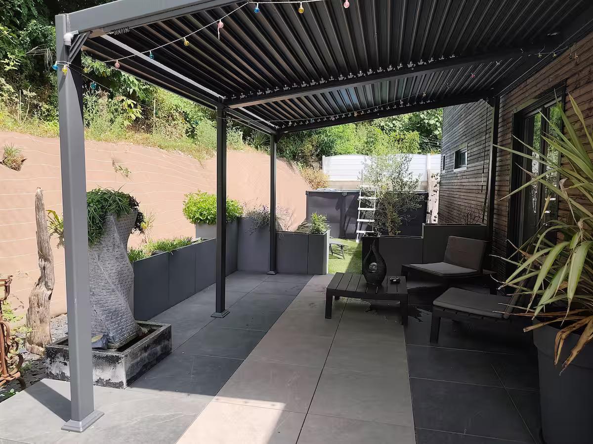 Terrasse - Love Room Valence - Maloveroom