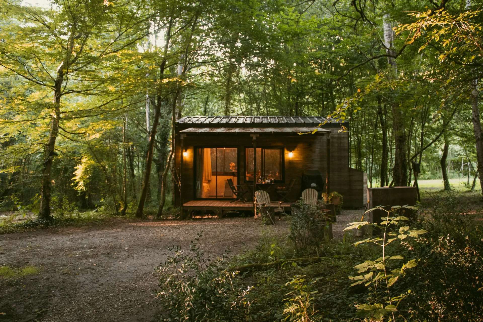 Vue sur la Tiny House - Tiny House Lumen