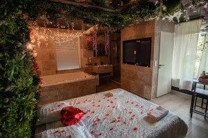 Équipements et confort - L'Expérience Love Room Amazonie à L'Étrat