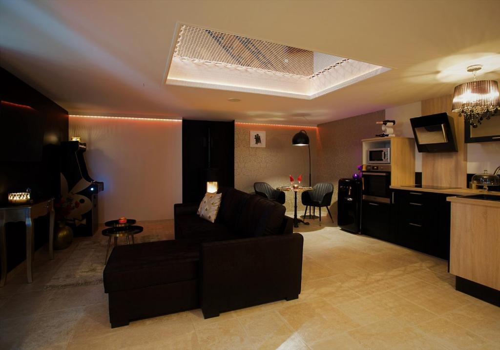 Salon & Cuisine - Harmonie Gîte & Spa