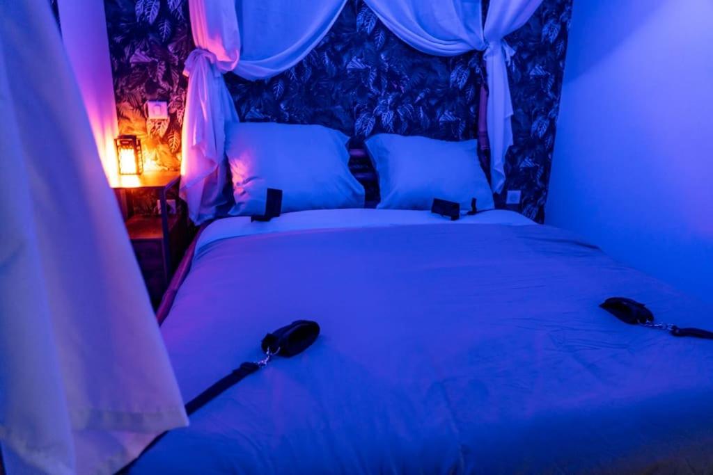 Lit avec Attaches - Tropical Jungle Pau