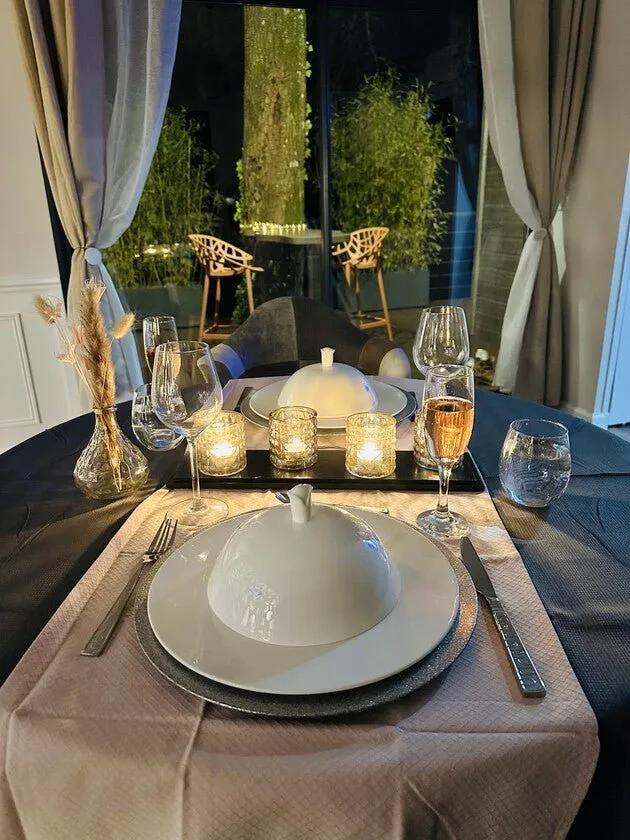 Dîner Romantique - Le Colombier - L'Étang du Vieux Doyenné