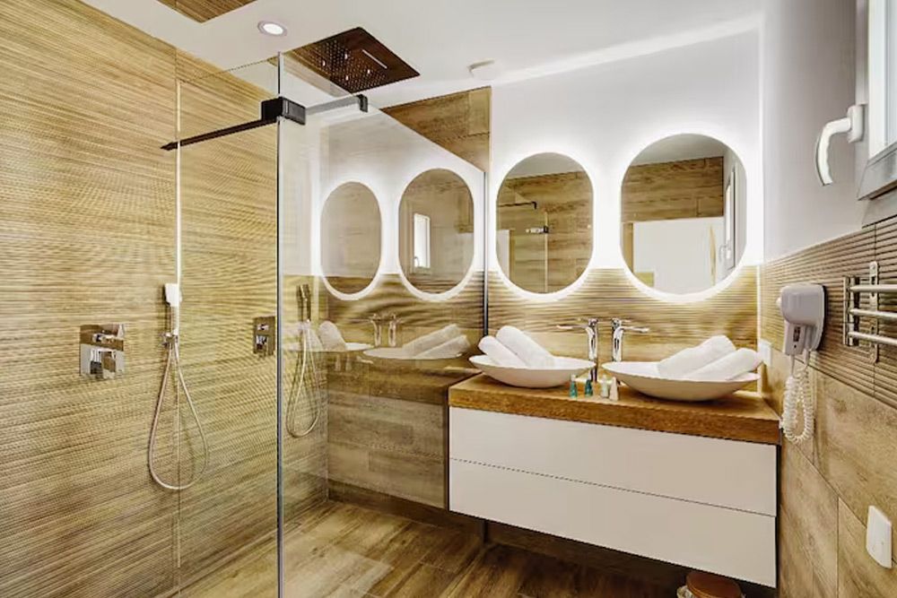 Salle d'eau - La Suite Héra - L'Olympe des Sens