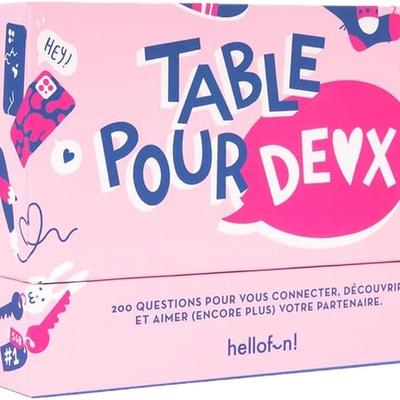 Boîte du jeu - Table pour Deux - Hellofun!