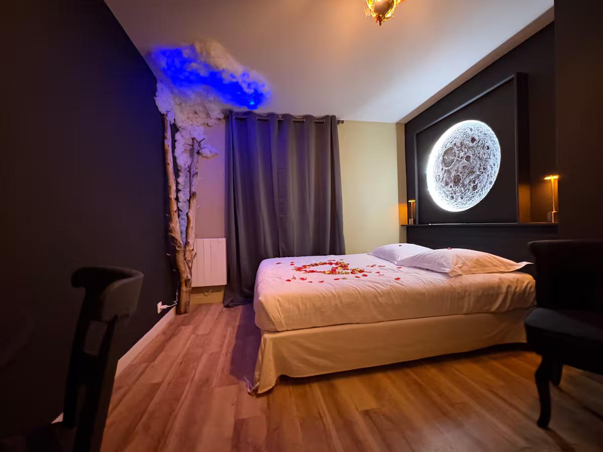 Chambre - Studio Clair de Lune - Votre Expérience Insolite
