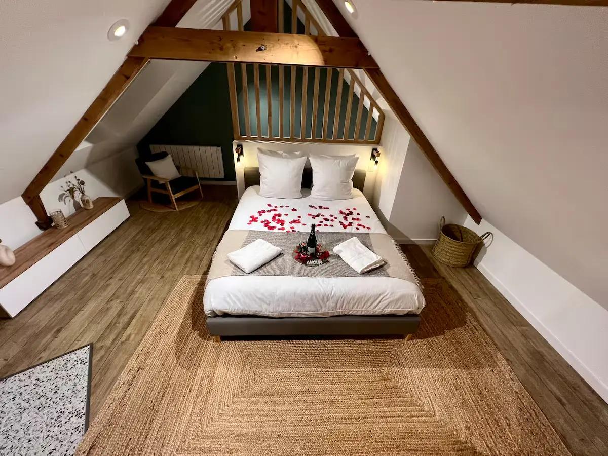 Chambre - Le Nid KalyÔpée - Kastell Ô fil de l’eau