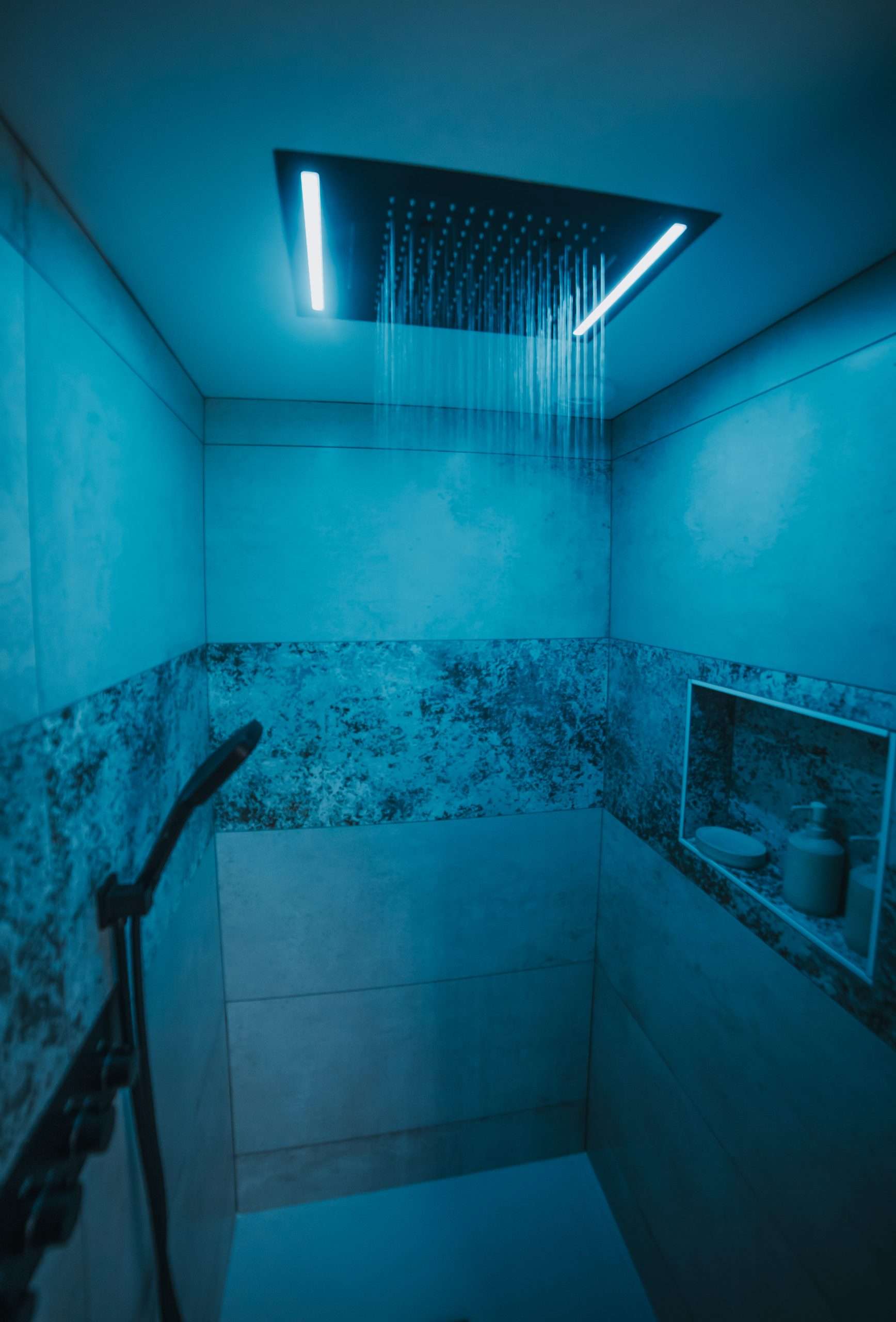 Douche Ambiance Lumineuse - Gîte de Charme - Le Desirella