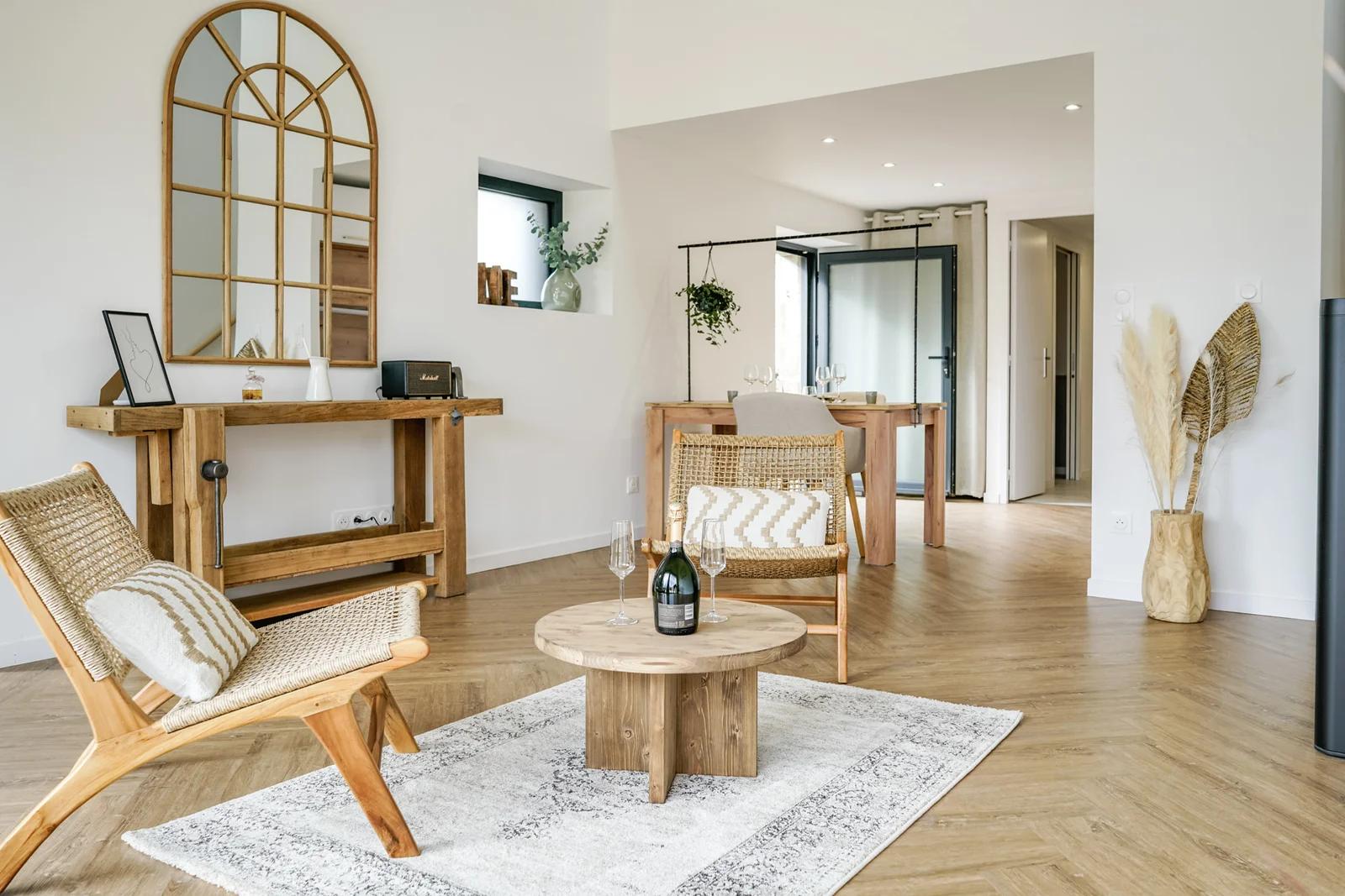 Salon - Gîte Le Béguin