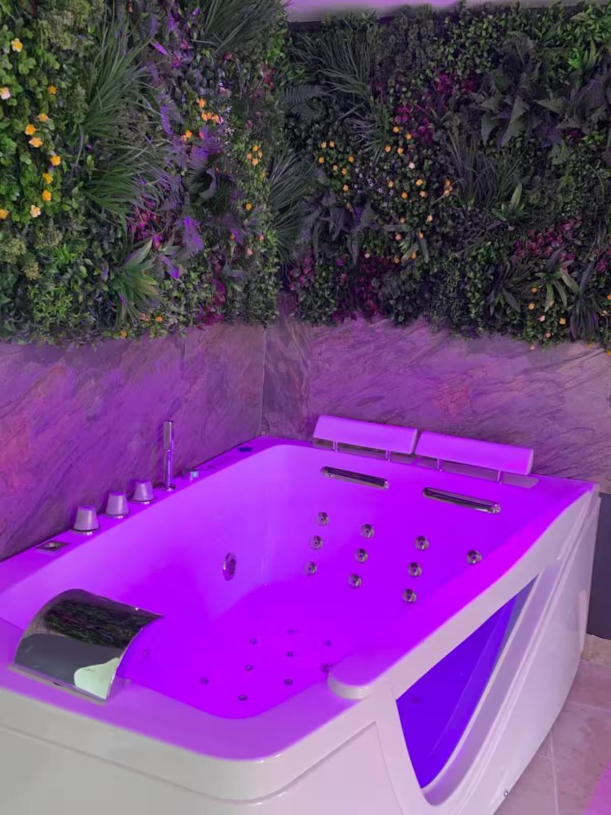 Baignoire Balnéo - L'Élixir Gîte Spa Bourgogne