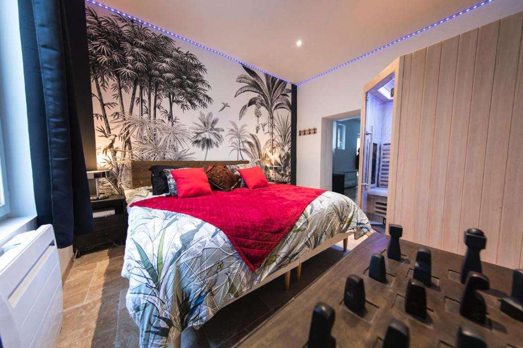 Chambre & Sauna - L'Appart'Détente - Love Room Tours