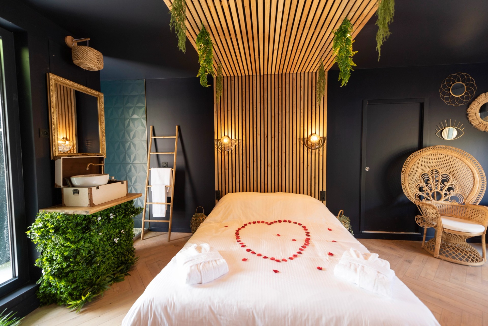 L'Évasion à Dreuil-lès-Amiens - Chambre romantique pour couple