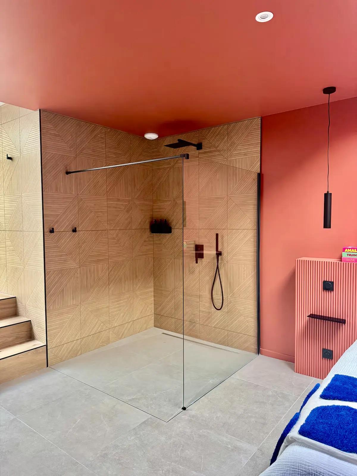 Douche à l'Italienne - Villa Piedra Terra cotta