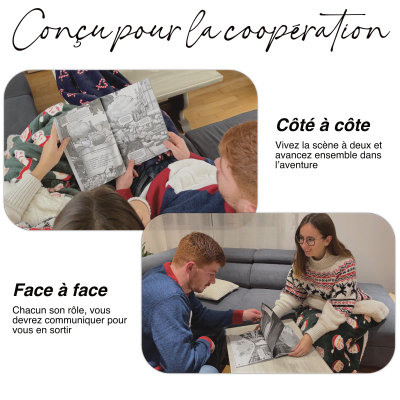 Coopération - Challenge Escape Game Couple