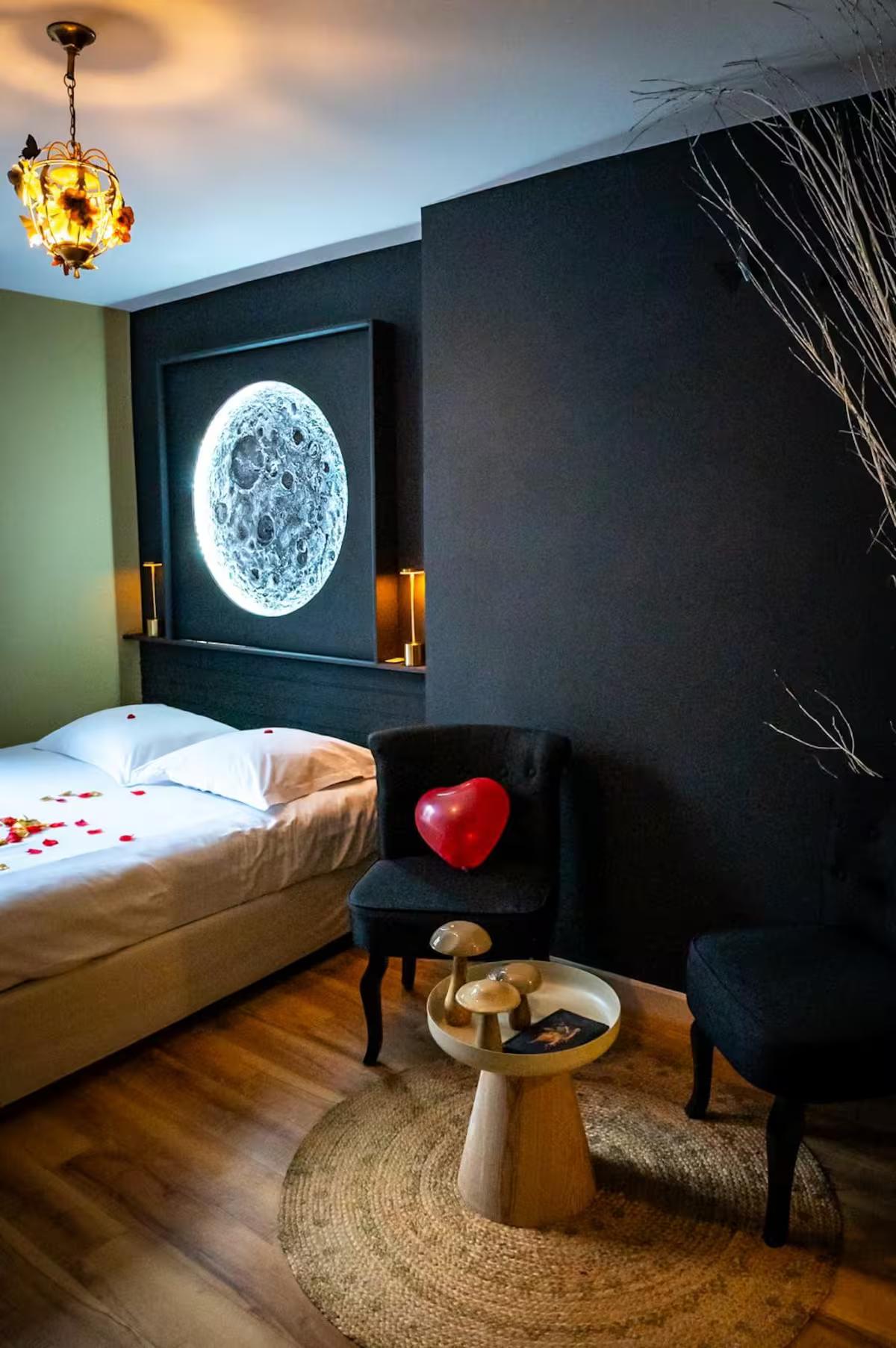 Chambre - Studio Clair de Lune - Votre Expérience Insolite