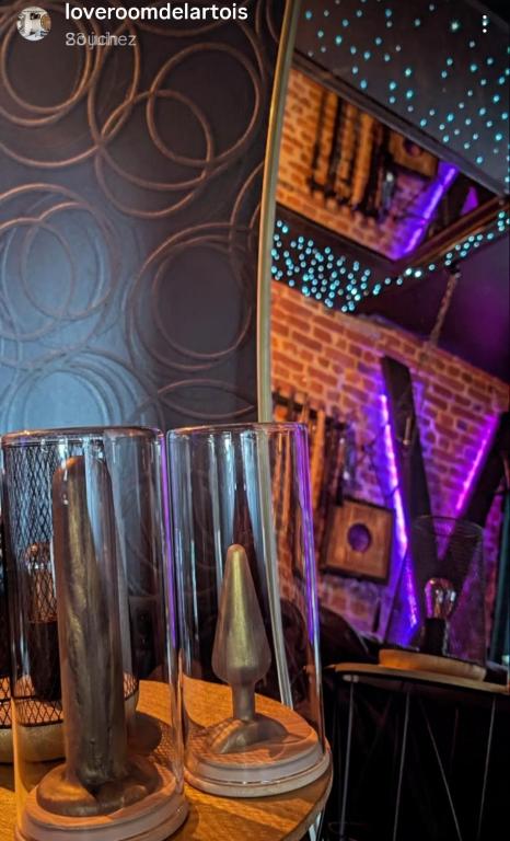 Plugs - Croix de Saint André et Ciel étoilé - Décoration - La Blackroom de l'Artois