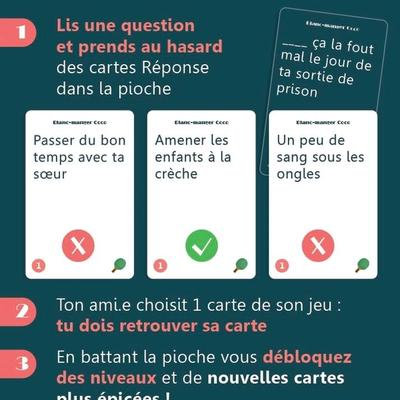 Arrière de la boîte du jeu  Blanc Manger Coco Duo - Plaisir à deux
