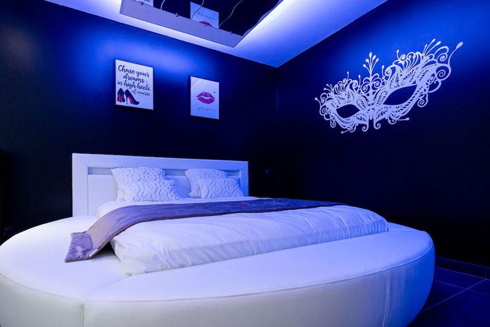 Lit Rond XXL - La Suite Cupidon - L'Olympe des Sens