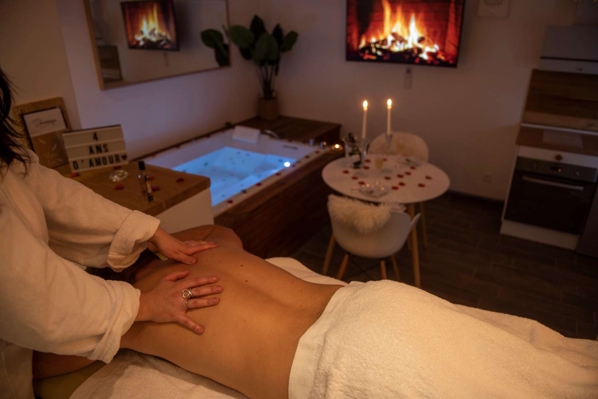 Massage - Le Nid - L'Escapade Romantique