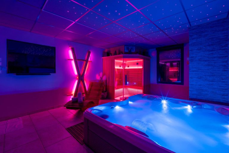 Ambiance Nuit - Espace Bien-être - Loft Kiss - Espace Evasions