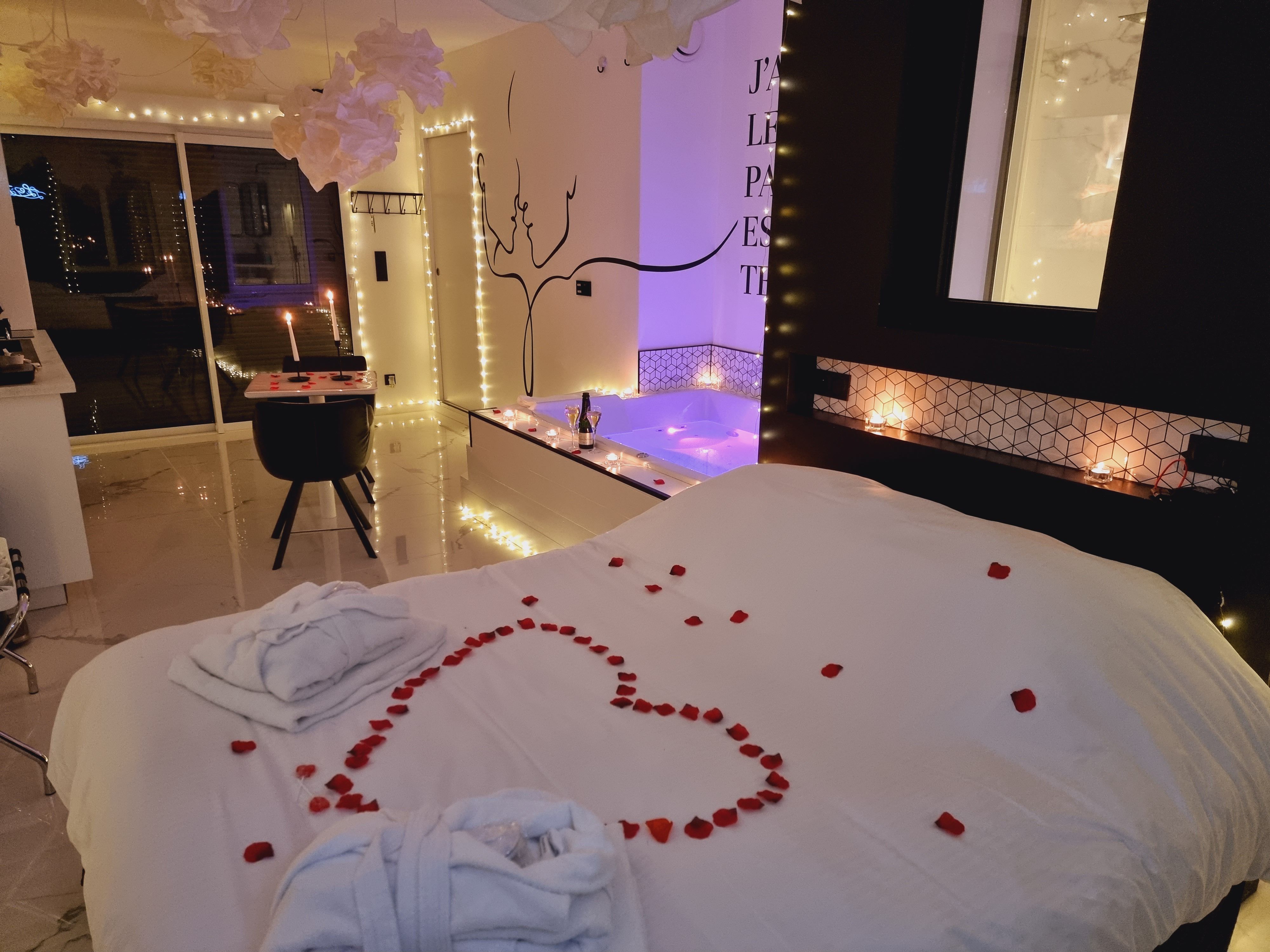 Le 7e Ciel à Dreuil-lès-Amiens - Chambre romantique pour couple